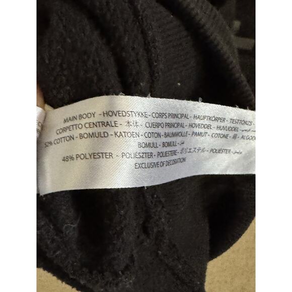 Ariat Sleeve Logo Hoodie Men 2XL Black Pullover Sweatshirt Country Rodeo Cowboy - Picture 5 of 8